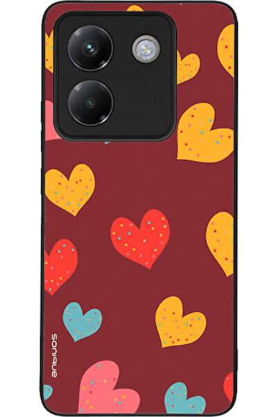 Other Θήκη Sonique Heart Series για Xiaomi Poco M7 Pro 5G Μπορντό