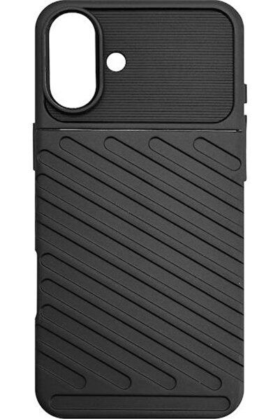 POWERTECH Θήκη Thunder Mob-1996 για iPhone 16 Plus Μαύρο Κωδικός: MOB-1996