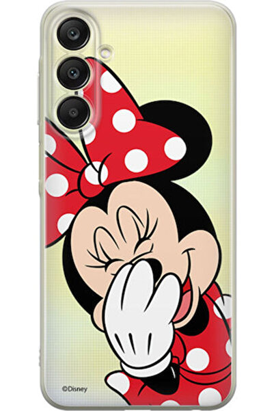 Disney Samsung Galaxy A25 5G Μίνι Μερική Εκτύπωση Χαμογελαστό Σχέδιο Διαφανής...