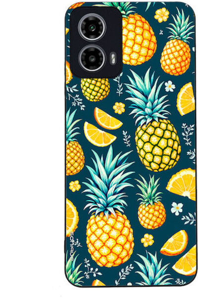 Other Θήκη Sonique Σειρά Φρούτων για Motorola Moto G34 5G - Ανανάς