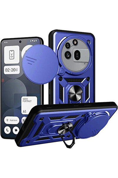 Techsuit Θωρακισμένη Πίσω Θήκη Σιλικόνης Μπλε (Nothing Phone (3a) Pro) Κωδικό...