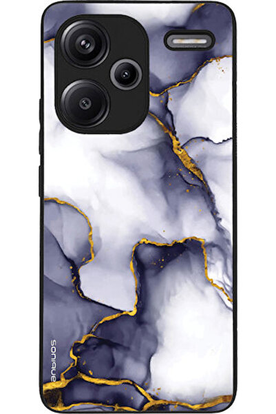 Other Θήκη Sonique Σειράς Marble για Xiaomi Redmi Note 13 Pro Plus 5G Μωβ Γκρι