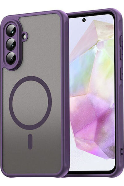 Techsuit Halofrost II Magsafe Πίσω Θήκη Σιλικόνης Μωβ (Galaxy A56)