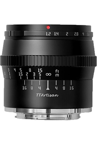 TTArtisan Φακός Κάμερας Crop 50mm f/1.2 Σταθερός για Canon RF Mount Μαύρος