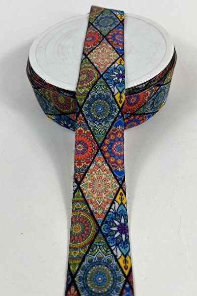 Hobigram Bohemora Ethnic Patterned Decorative Ribbon 1 Meter