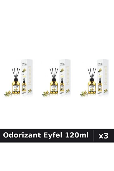 Eyfel Set 3 Odorizant Camera cu Betisoare Mana Maicii Domnului 120ml