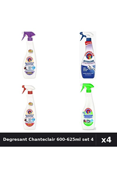 Chanteclair Set 4 Degresant Universal 600-625ml - Lavanda, Marsilia, Lămâie, ...