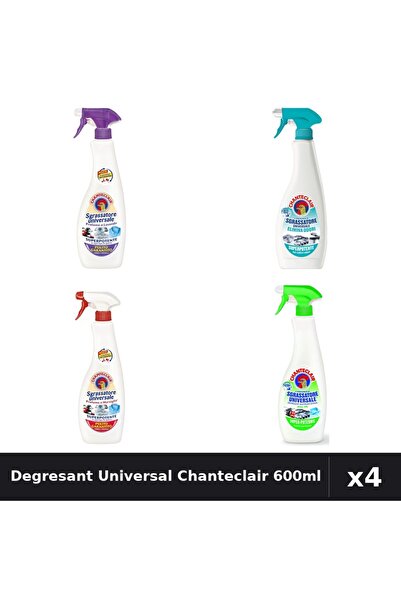 Chanteclair Set 4 Degresant Universal 600ml - Lavanda, Anti-Miros, Marsilia, ...