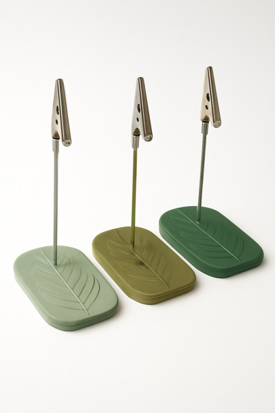 GAME SHOT Embossed Leaf Note Holder 3 Lu
