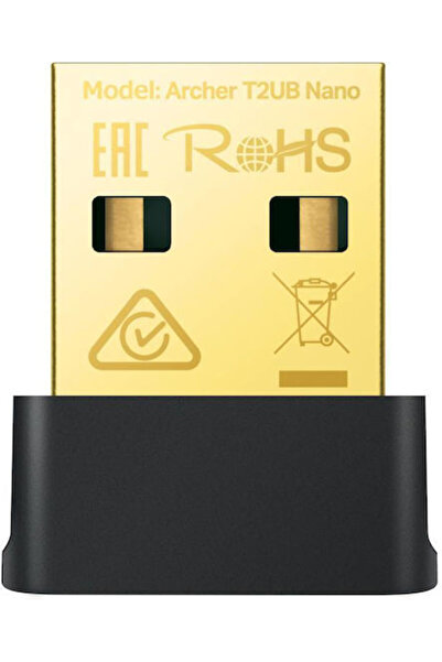 TP-LINK Archer T2UB Nano AC600 Προσαρμογέας Δικτύου USB με Ασύρματη Σύνδεση W...