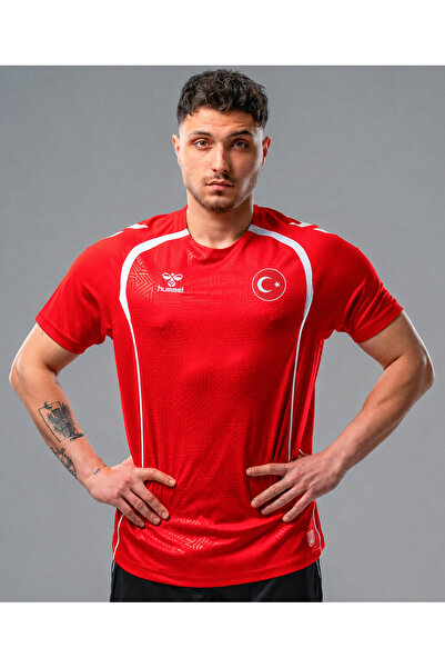 hummel Target Milli Takım T-shirt ( İSTEĞE BAĞLI İSİM VEYA NUMARA BASKISI HED...