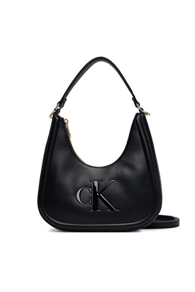 Calvin Klein Γυναικεία Τσάντα Ώμου Μαύρη LV04F3561G-UB1