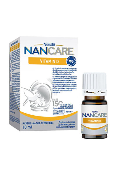 Nestle NANCARE Βιταμίνη D Σταγόνες 10ml