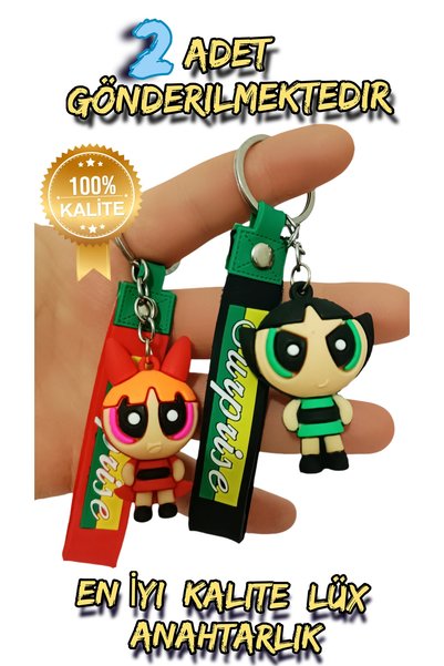 Pix Art On Cartoon Character Keychain Best Quality