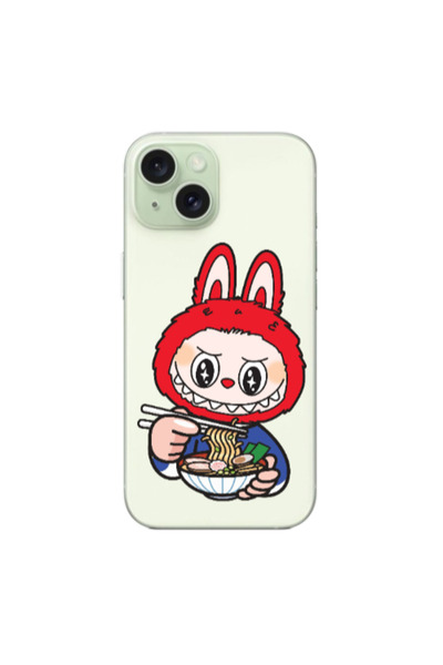 Other Apple iPhone 15 Plus Labubu 1 Transparent Silicone TPU Θήκη