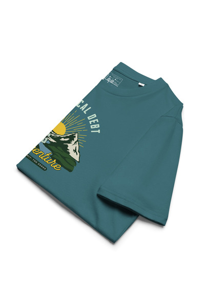 corporatristi Tricou amuzant pentru programatori, unisex, "Techincal debt adventure", Corporatristi.ro