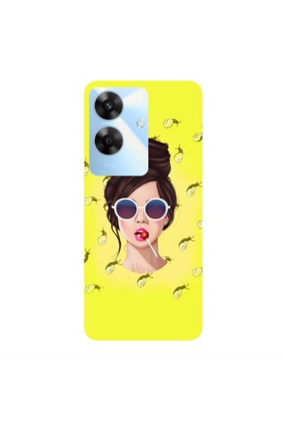 Other Realme Note 60 Lolipop Transparent Silicone TPU Θήκη