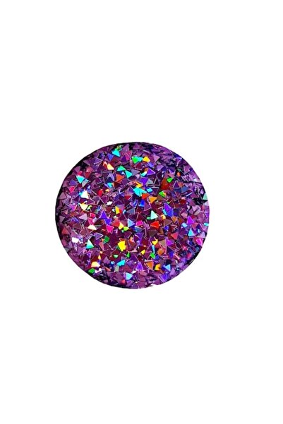 Deve Pigment glitter holografic triunghi 2mm, art line DEVE, 10gr sclipici vi...