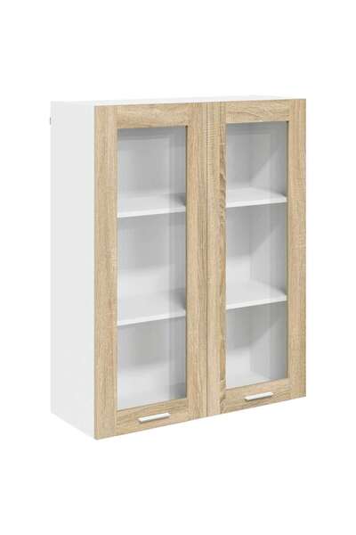 vidaxl Wall cabinet Sonoma Oak 80 x 31 x 100 cm Composite wood