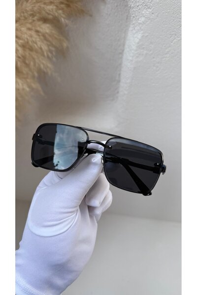 Massiviano Sanvito Black Sunglasses