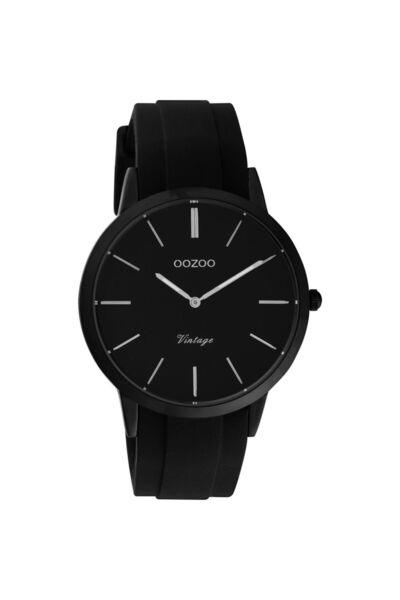 Oozoo Ρολόι Unisex με Black Rubber της C20173