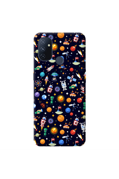 Other Oneplus Nord 100 Small planets Transparent Silicone TPU Θήκη