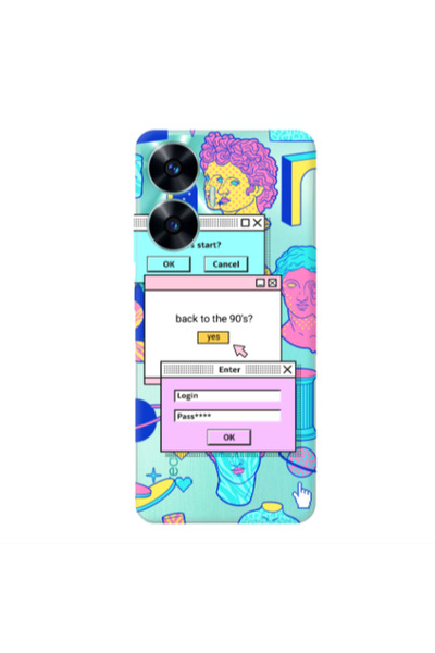 Other Realme C55 Enter Login Transparent Silicone TPU Θήκη