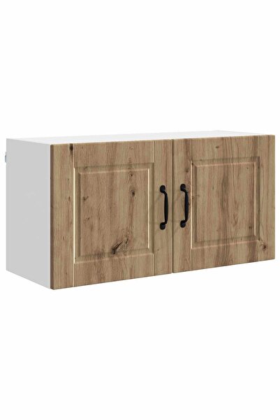 vidaxl Dulap de bucătărie cu raft Stejar Artizanal 80 x 31 x 40 cm