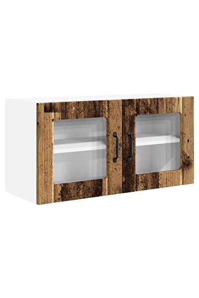 vidaxl Kitchen cabinet Old wood 80 x 31 x 40 cm Composite wood