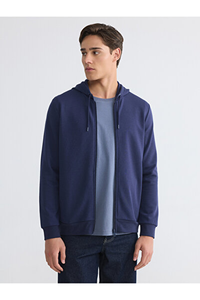 LC Waikiki Nevavm Men's Zippered Sweatshirt with a Difference