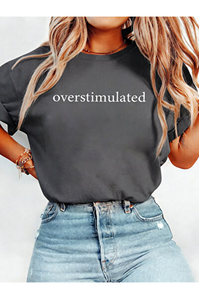 mercoledi Women's Mix Printed Crew Neck Regular Fit T-Shirt