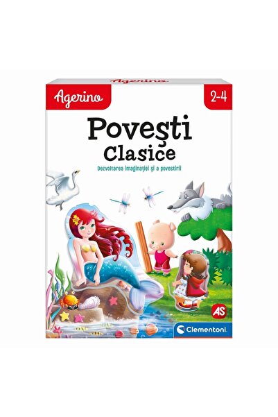 CLEMENTONI Agerino educational game - Classic stories - Agerino -