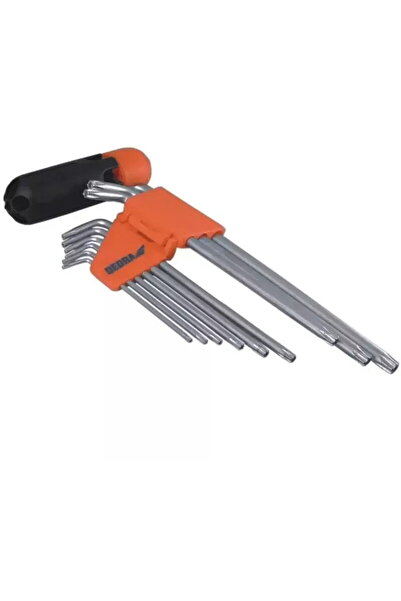 DEDRA EXIM Set imbusur cu profil Torx CrV T10-T50 9buc.