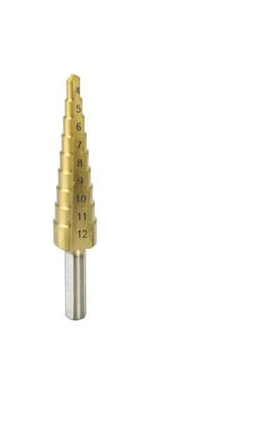 DEDRA EXIM Step drill 4-12mm, HSS, TiN