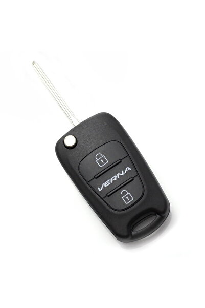 CarGuard Hyundai Verna - Carcasa cheie tip briceag, 2 butoane