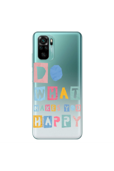Other Xiaomi Redmi Note 10S Do What Makes Transparent Silicone TPU Θήκη