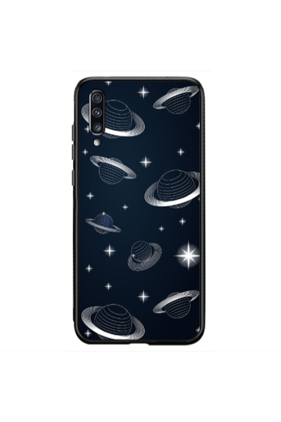 Other Samsung A70 Bright Stars Black Glossy Θήκη