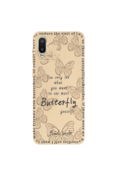 Other Samsung A02 You Only See Transparent Silicone TPU Θήκη
