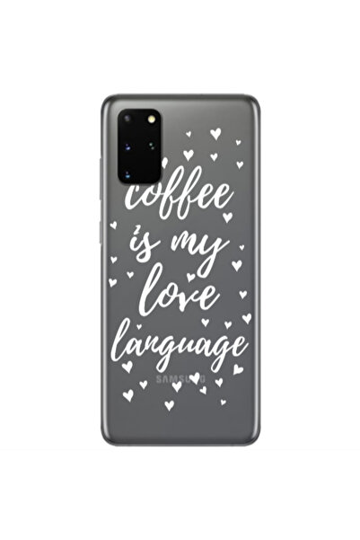 Other Samsung S20 Plus Coffe is my love language Transparent Silicone TPU Θήκη