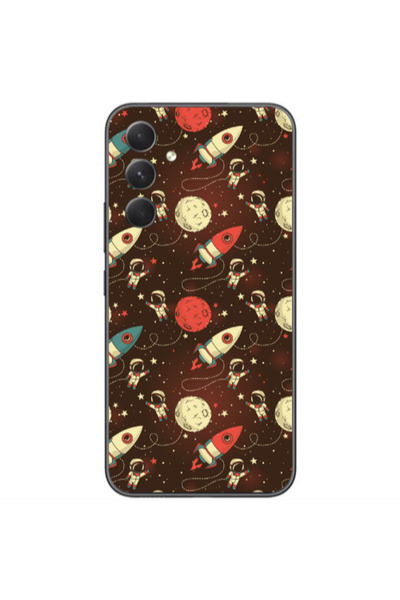Other Samsung Galaxy A05s Stars and astronaut Transparent Silicone TPU Θήκη