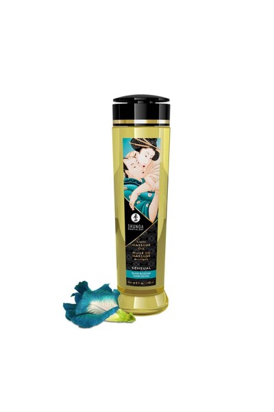 Shunga ULEI DE MASAJ EROTIC 240 ml / 8 oz FLORI DE INSULĂ