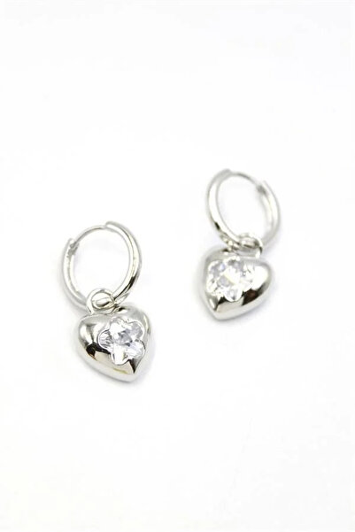 Marsilyan Nvdn- Ieg - Heart Earrings - Silver Iegrs-Nvdn1