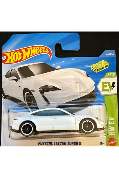 HOT WHEELS سيارات فردية: بورش تايكان توربو إس (HW EV)