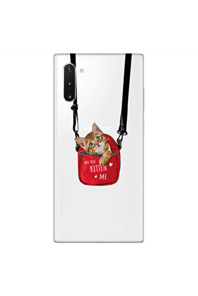Other Samsung Note 10 Plus Are you kitten Transparent Silicone TPU Θήκη