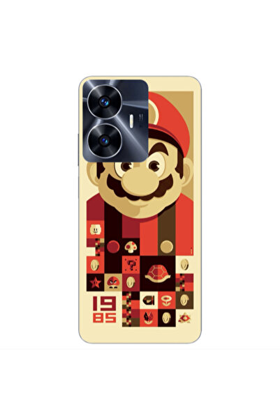 Other Realme Note 50 Super mario Transparent Silicone TPU Θήκη