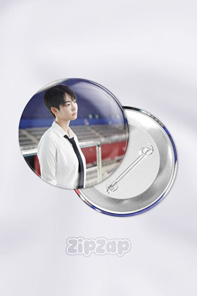 ZipZap Shim Eun-jung Dear X Kdrama Set de insigne decorative pentru geantă, c...