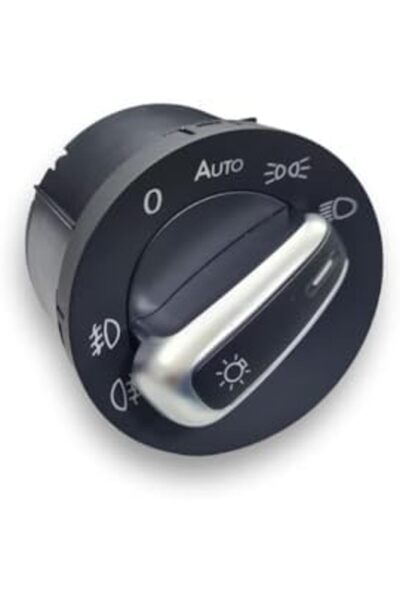 Yıldızan Terra Organik Far Anahtarı Auto Automatic Chrome 3C8941431A Compatib...