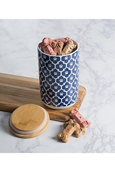 Yıldızan Terra Organik Dry Kafes Collection Pet Bowl and Can, Treat Box, 10 X...
