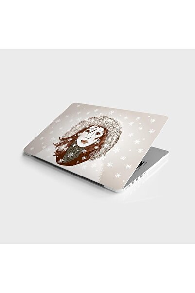 Yıldızan Terra Organik Laptop Computer Notebook Pc Covering Sticker Girl Draw...