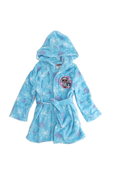 L.O.L. SURPRISE Fluffy hooded bathrobe LOL SURPRISE Blue